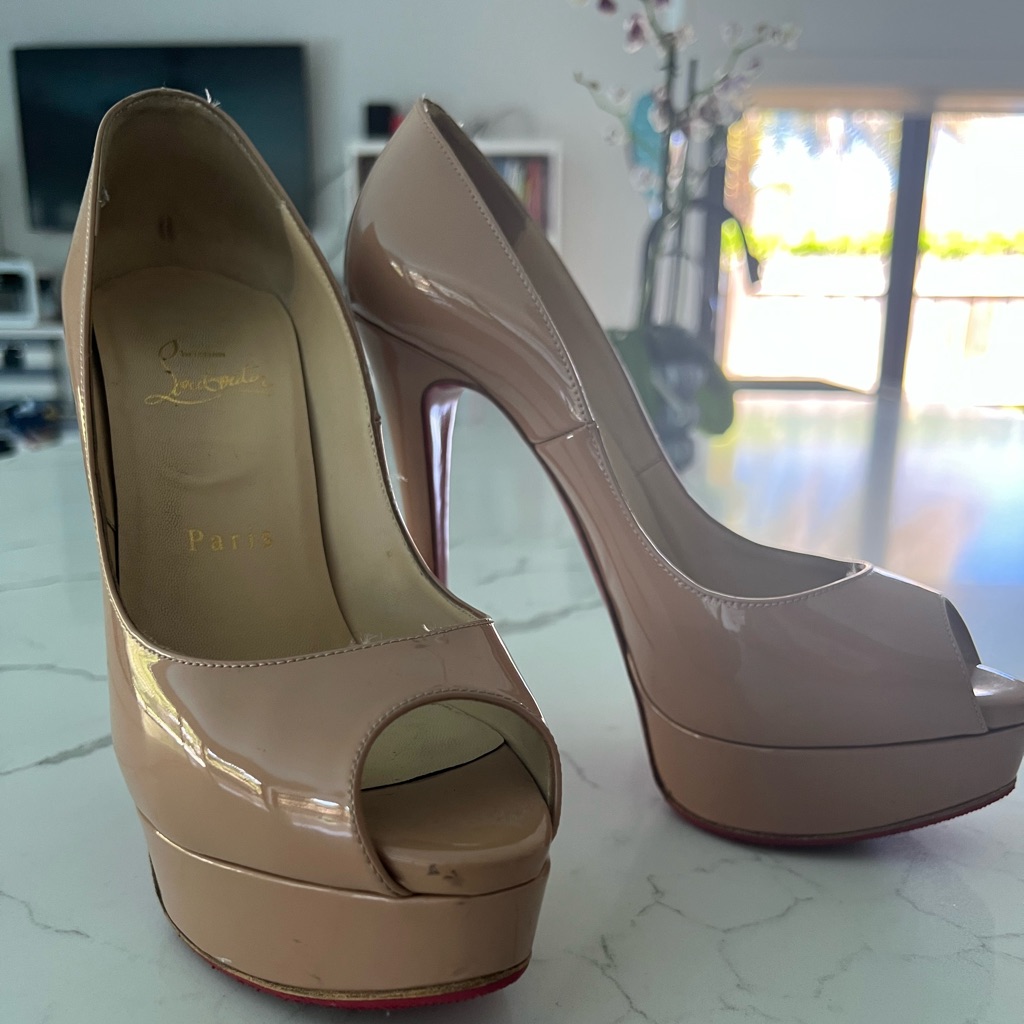 Christian Louboutin Lady Shoes Christian Louboutin Peep